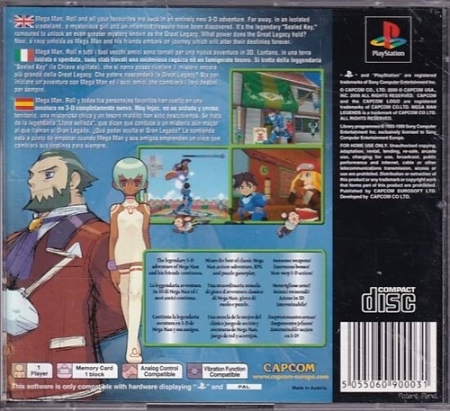 Mega Man Legends 2 - PS1 (B Grade) (Genbrug)
